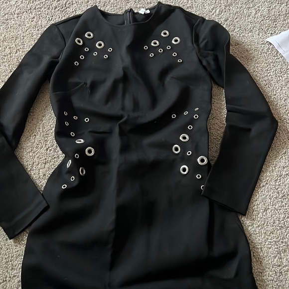 & Other Stories Black Bodycon Long Sleeve Dress - Picture 1 of 5